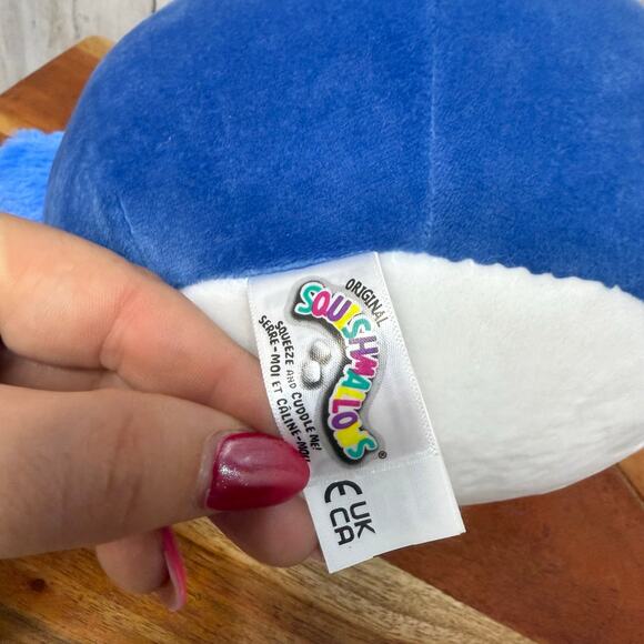 Squishmallows Babs the Blue Jay Medium Plush Toy 10" Washable - Picture 6 of 6